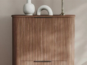 Nameštaj sa žlebovima ili užlebljenim letvicama