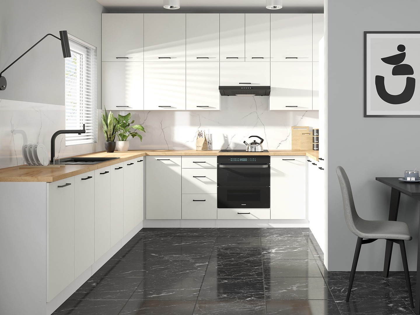 Kolekcija kuhinja Line