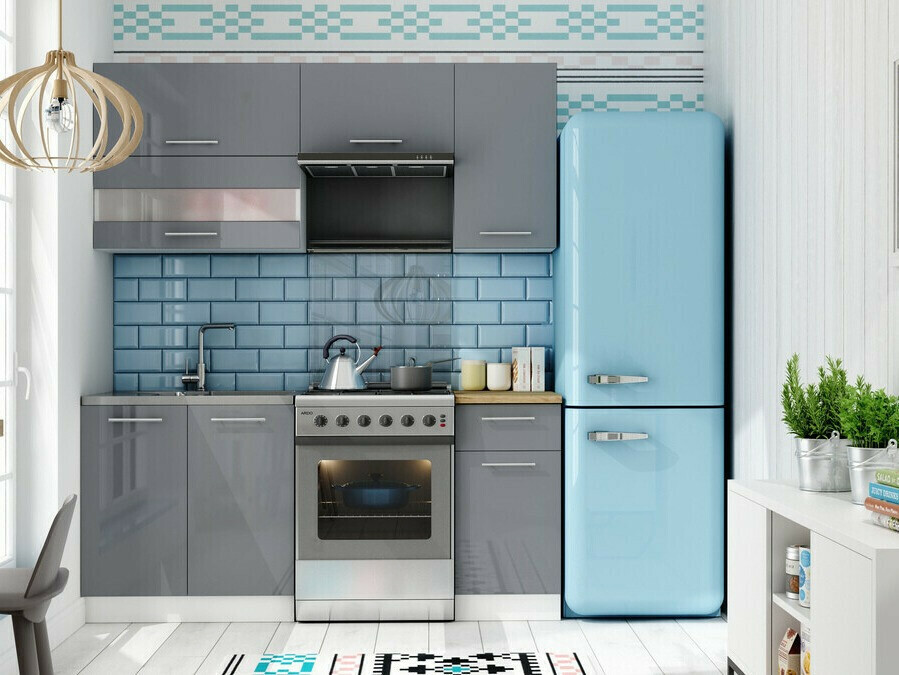 Kolekcija kuhinja Tiffa Grey