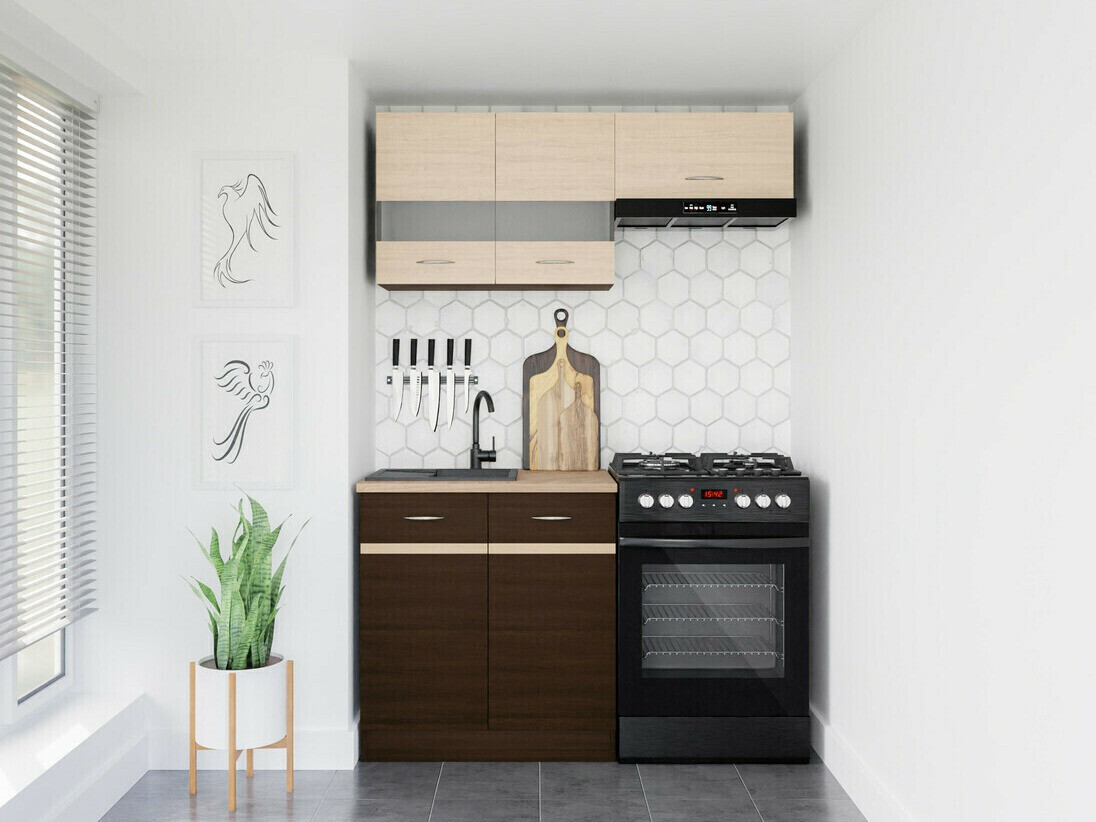 Kolekcija kuhinja Eli Dark