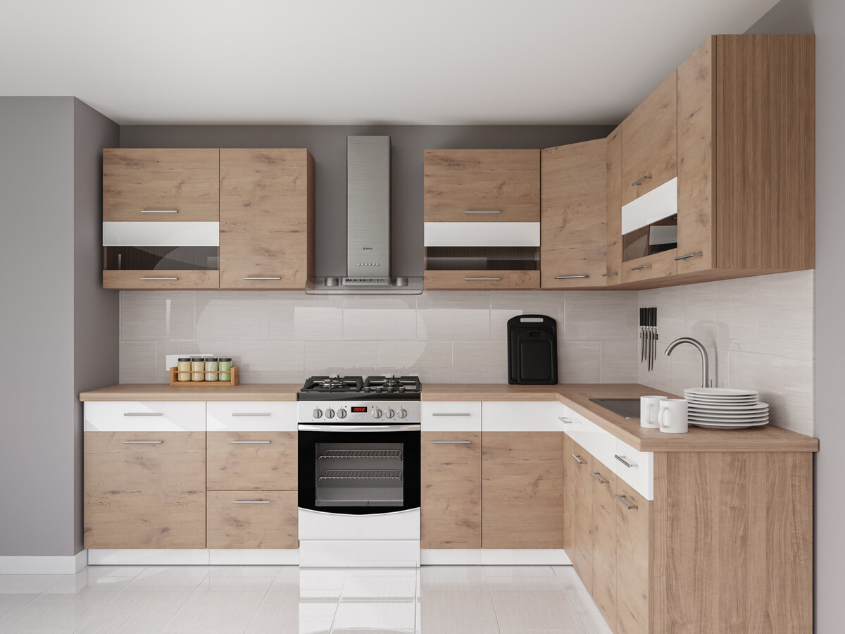 Kolekcija kuhinja Mode Beech