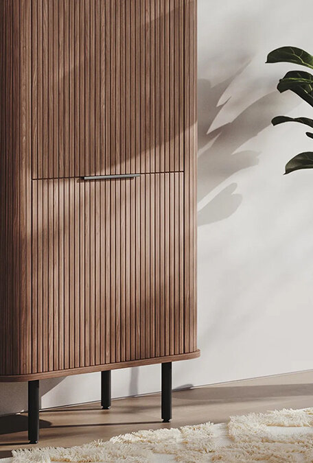 Kategorija Nameštaj sa žljebovima ili žlebljenim letvicama