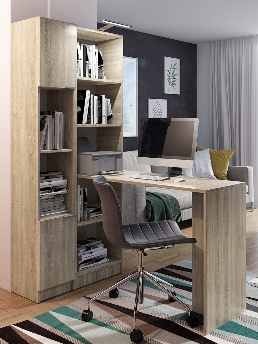 Kancelarijski sto Dover 109 (Sonoma hrast)