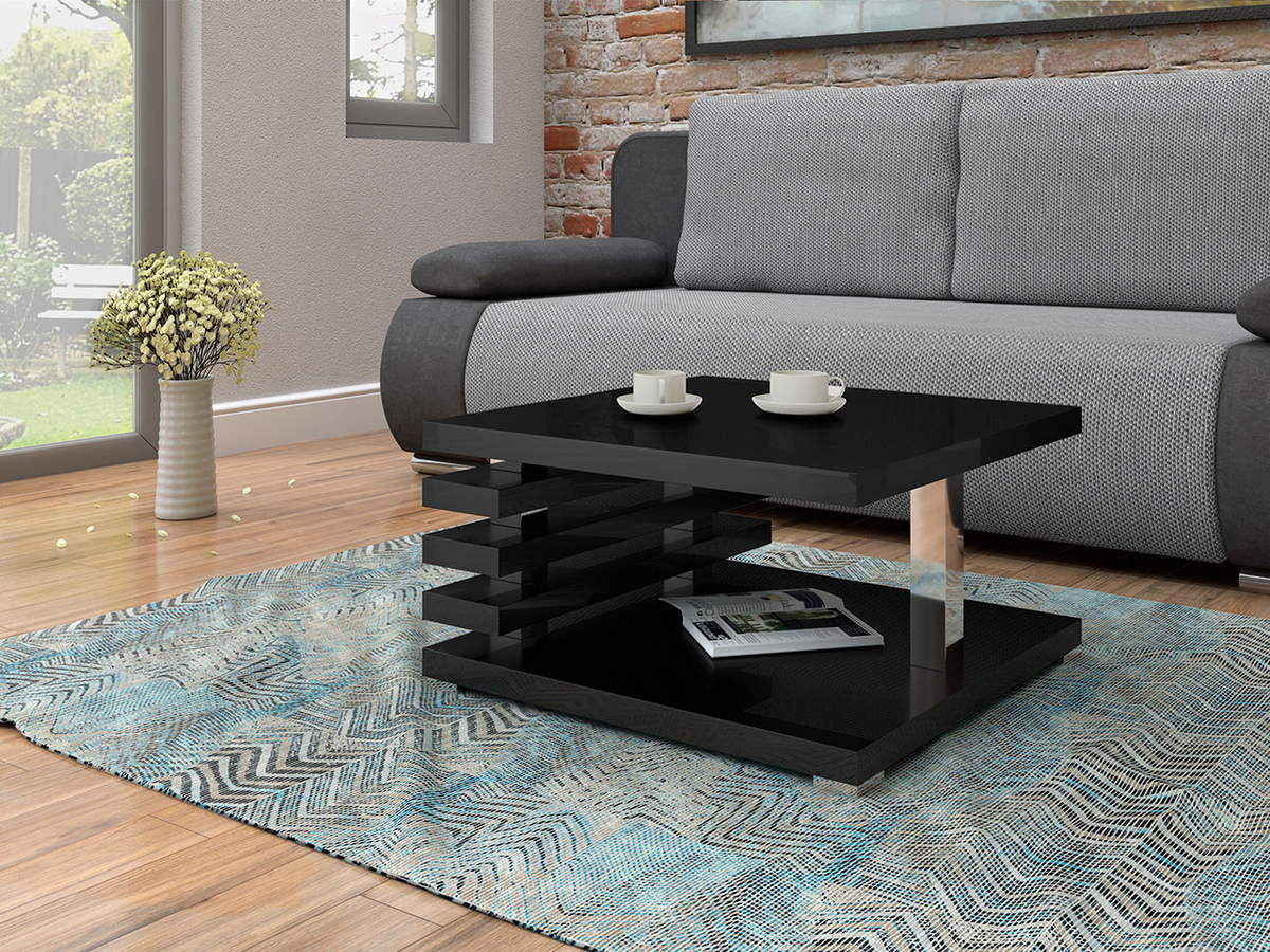 Stočić za kafu Goodyear 122 (Crna visoki sjaj)