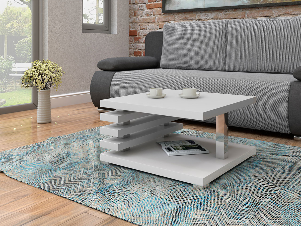 Stočić za kafu Goodyear 122 (Mat belo)