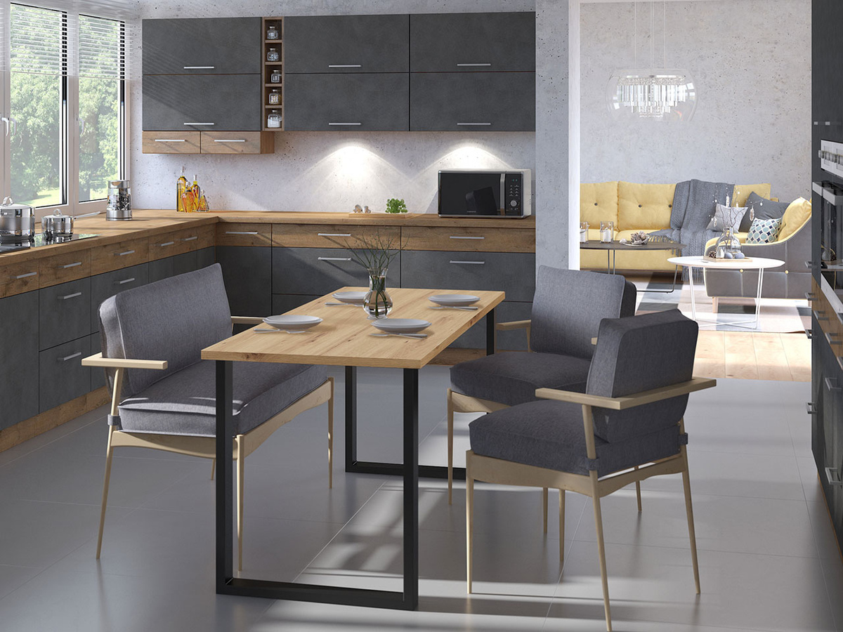 Sto Tucson 138 (Zanatski hrast + Crno)