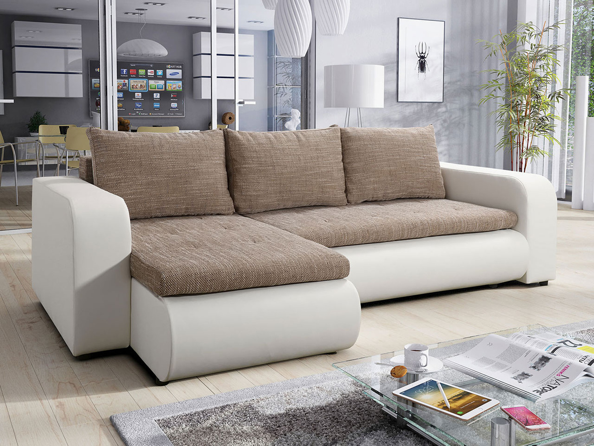 Ugaona sofa Muncie 100 (Soft 017 + Lawa 02)