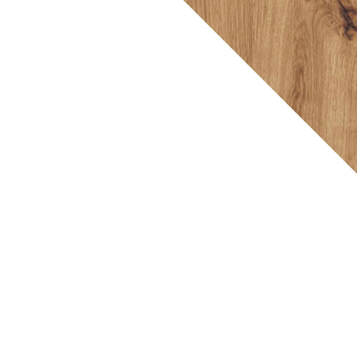 Set za kućnu kancelariju Baltesi 116 (Belo + Zanatski hrast)