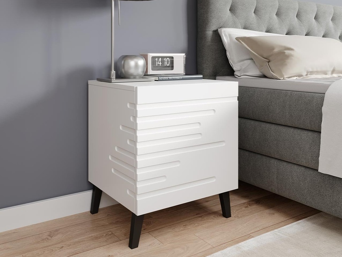 Set noćnih ormarića Charlotte 141 (Belo)