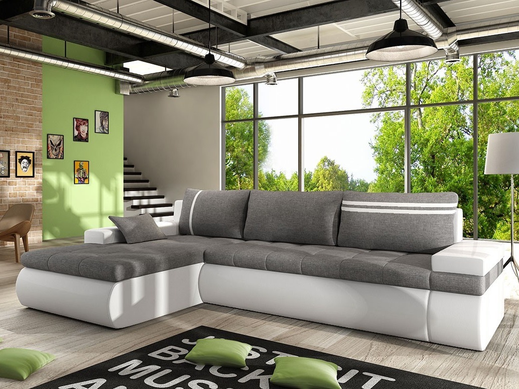 Ugaona sofa Temple 100 (Soft 017 + Lux 06)