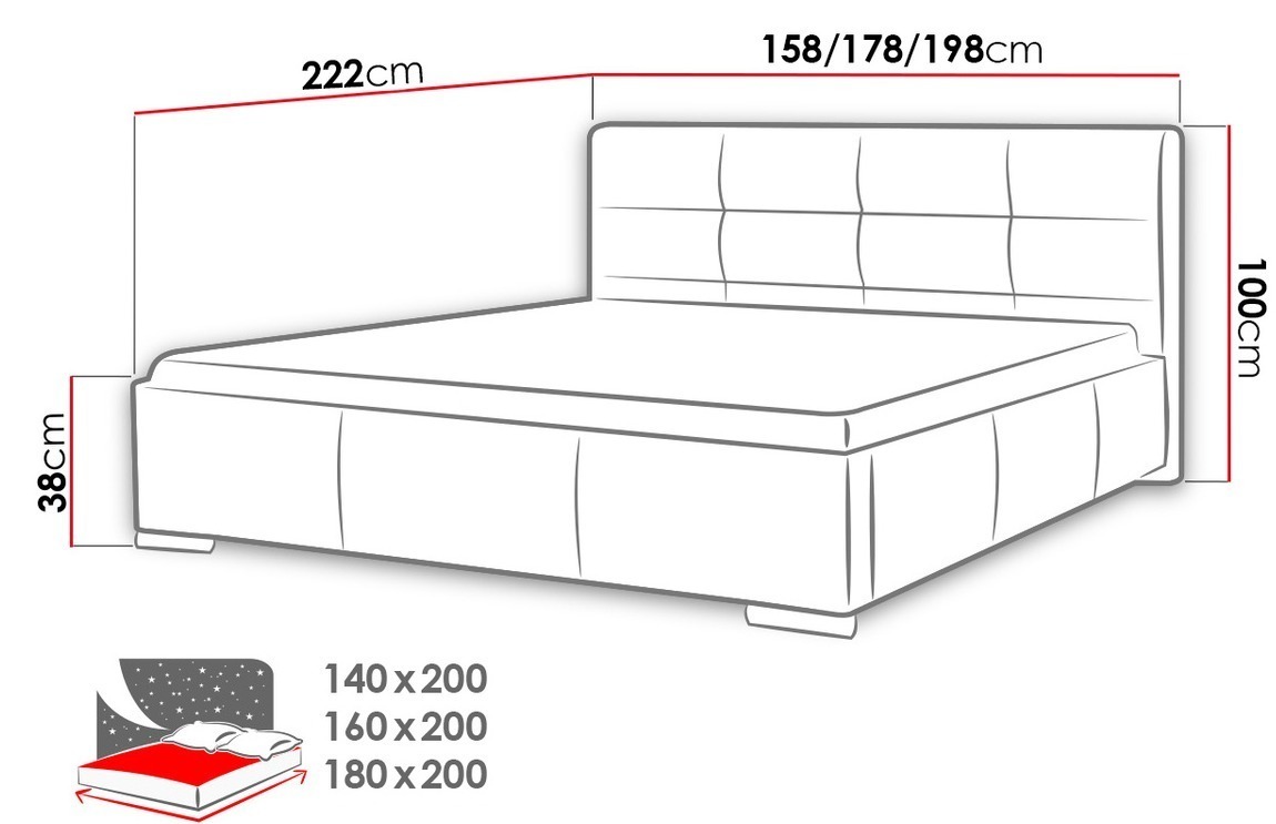 Krevet Imber (Soft 011)