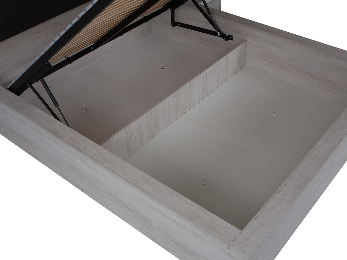 Krevet Fivelbo 105 (Manastirski hrast + Soft Pik 011)