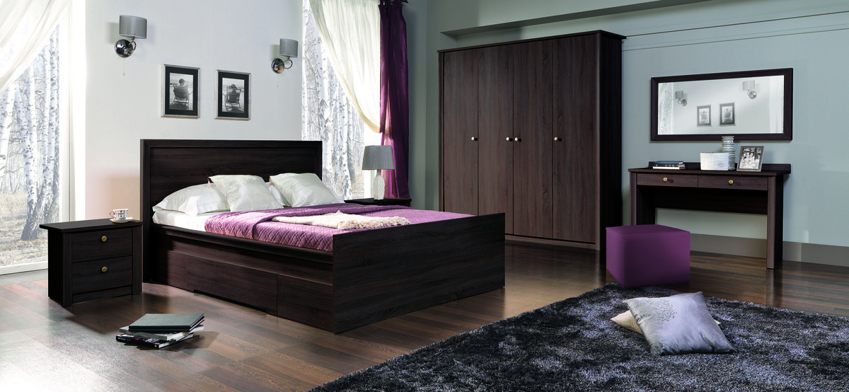 Noćni ormarić Elialo 109 (Tamni Sonoma hrast)