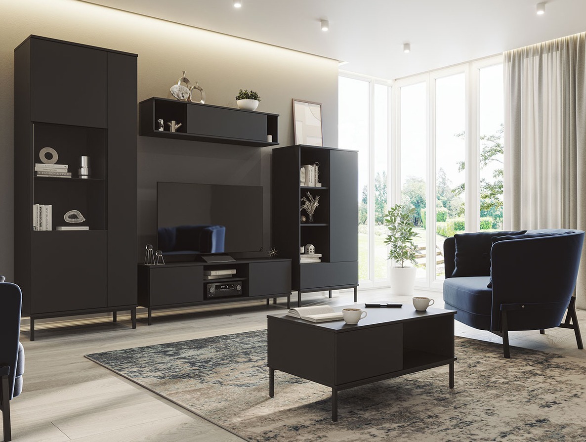 Stočić za kafu Lomsore 102 (Crno)