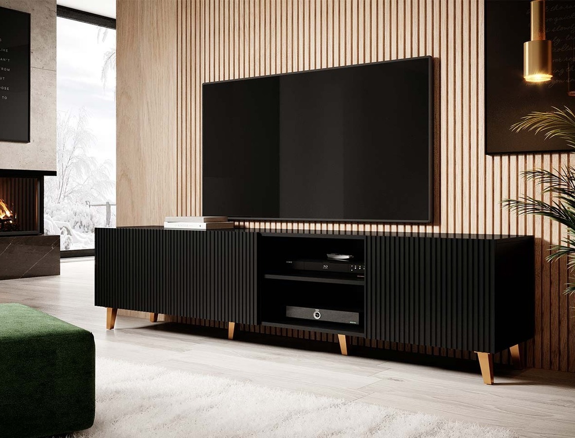 TV komoda Dicto I (Crno)