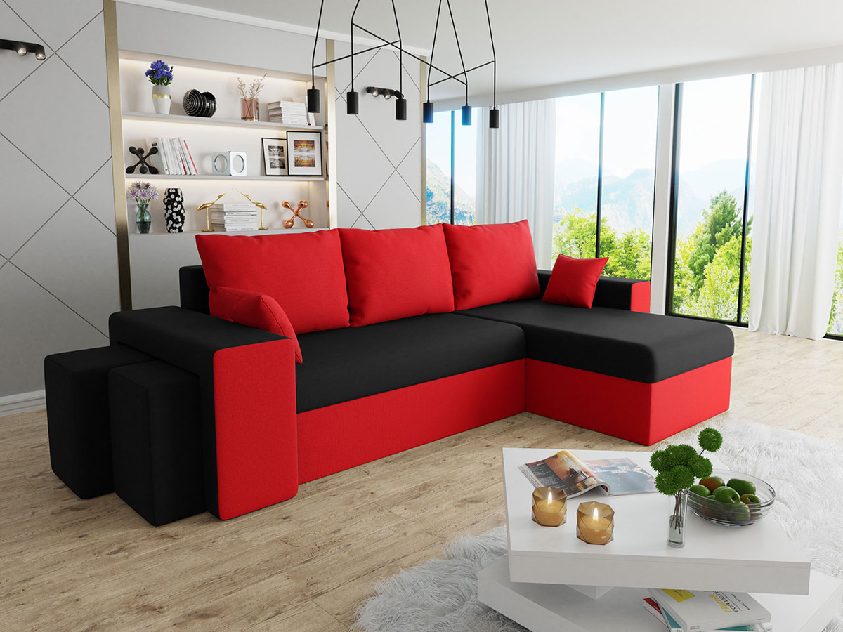 Ugaona sofa Memphis 124 (Mikrofaza 22 + Mikrofaza 15)