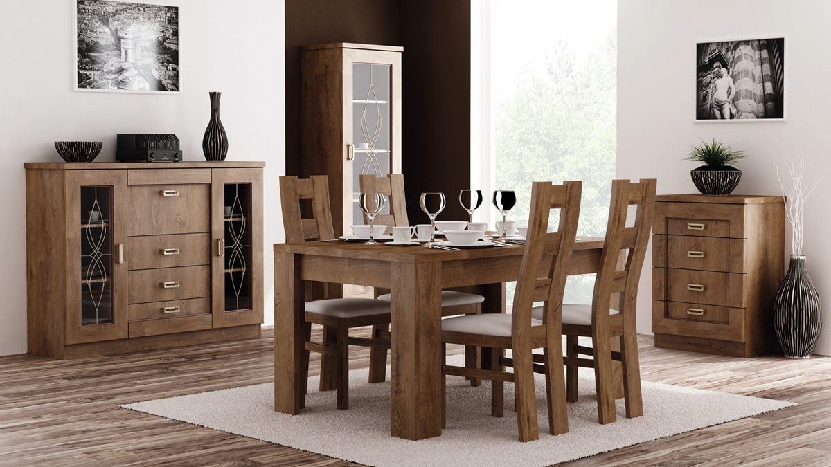 Komoda Lircava 103 (Храст лефкас)