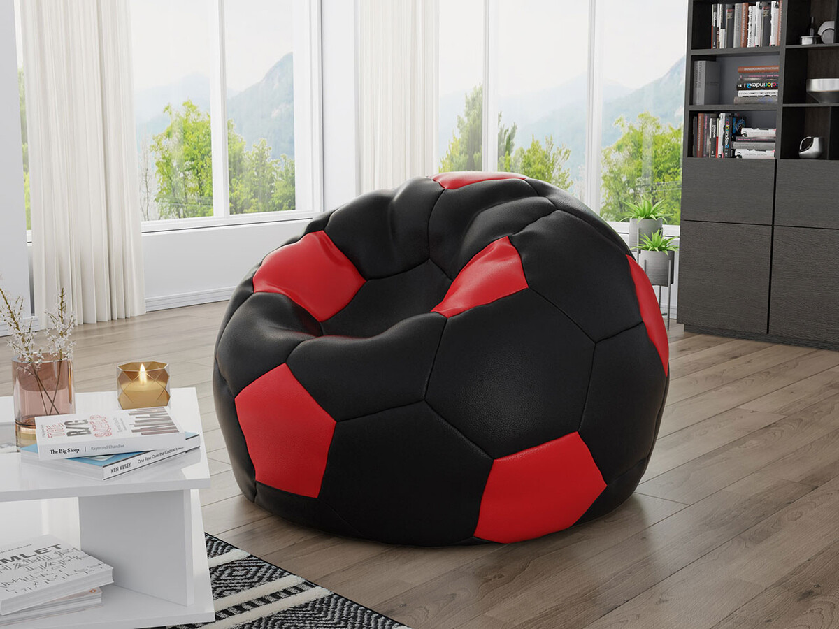 Vreća za sedenje Comfivo 287 (Crno + Crvena)