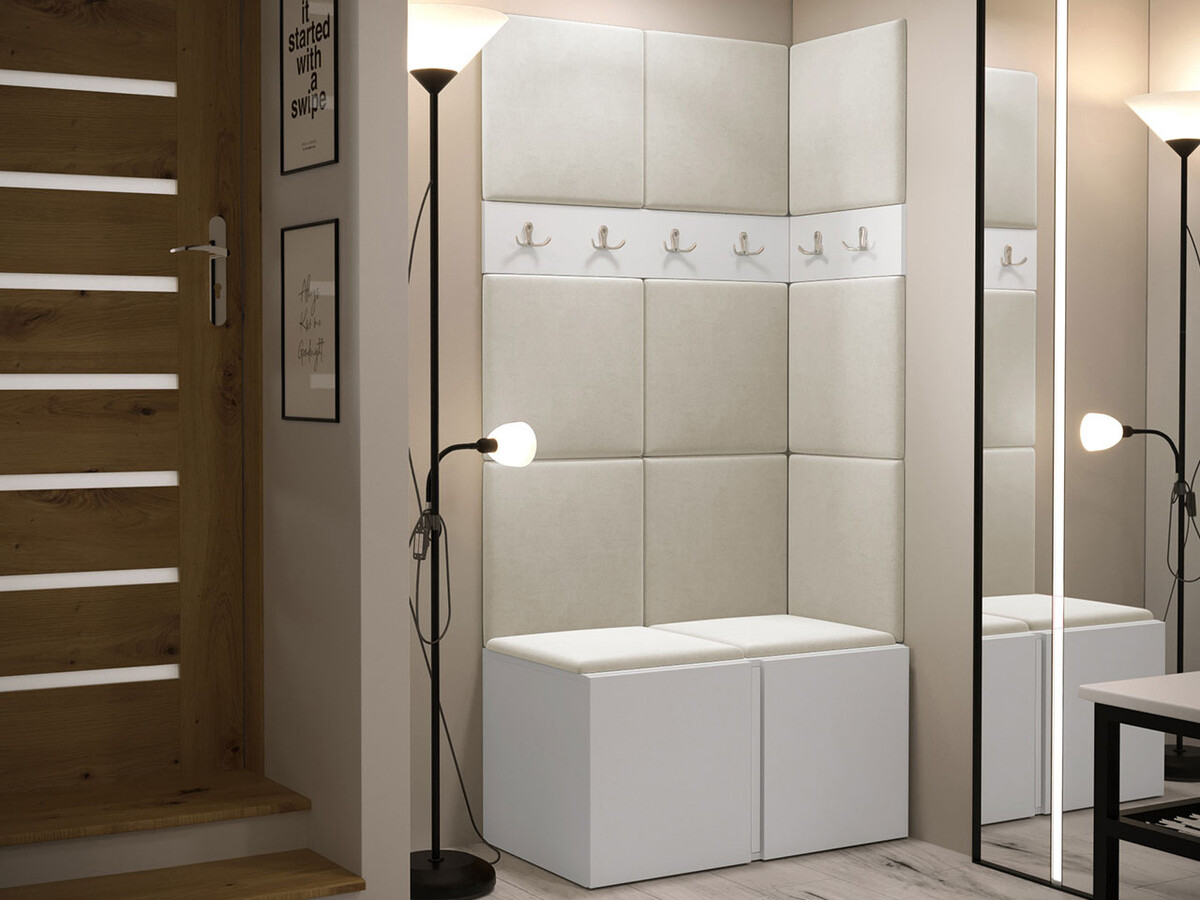 Set za hodnik Hartford 264 (Belo)