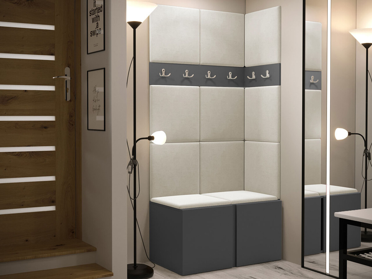 Set za hodnik Hartford 264 (Graphite)