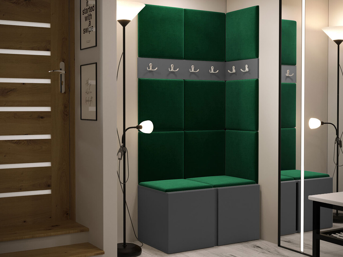 Set za hodnik Hartford 264 (Graphite)