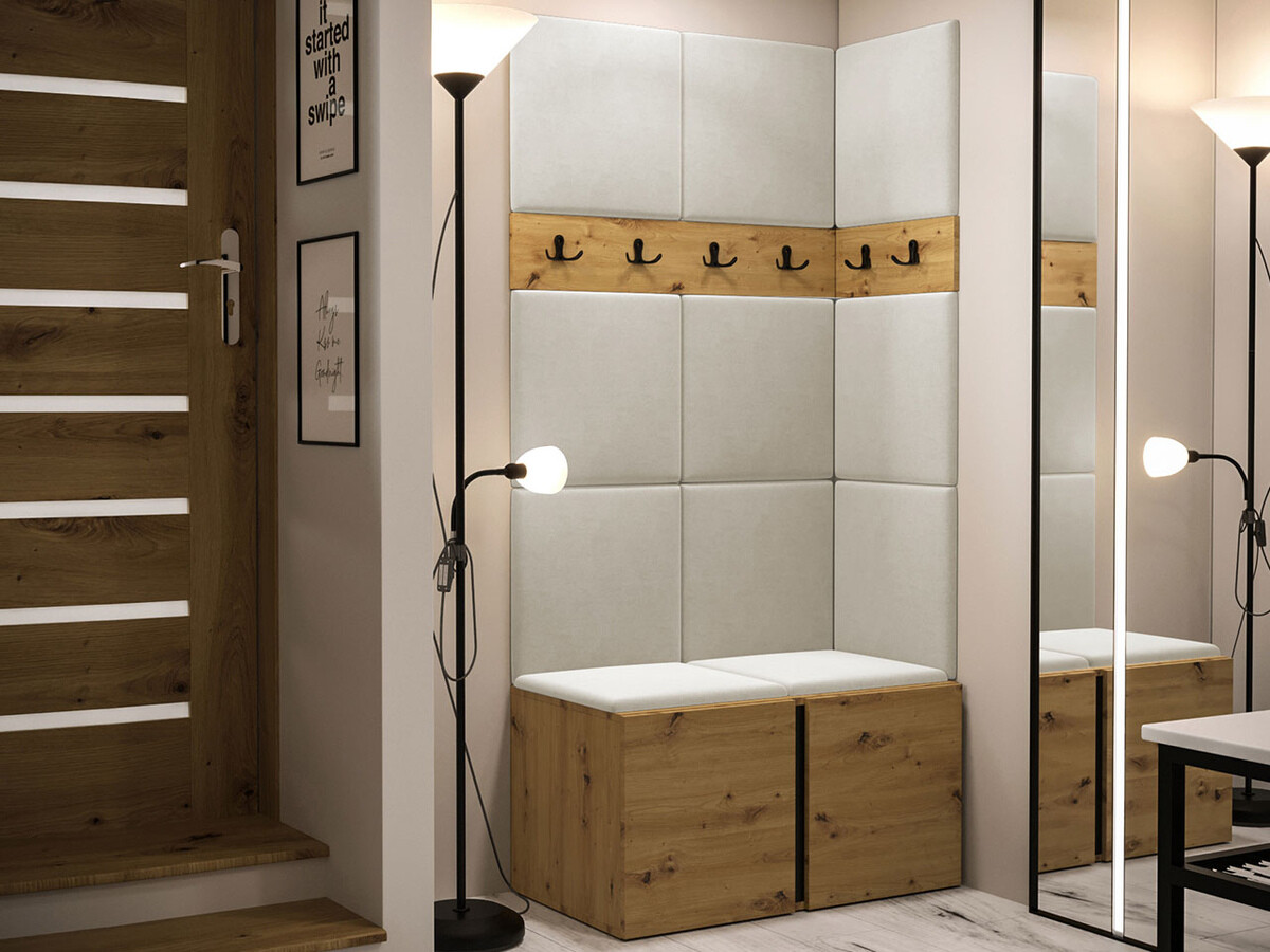 Set za hodnik Hartford 264 (Zanatski hrast)