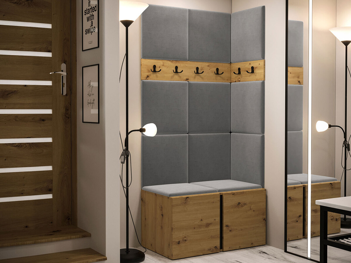 Set za hodnik Hartford 264 (Zanatski hrast)