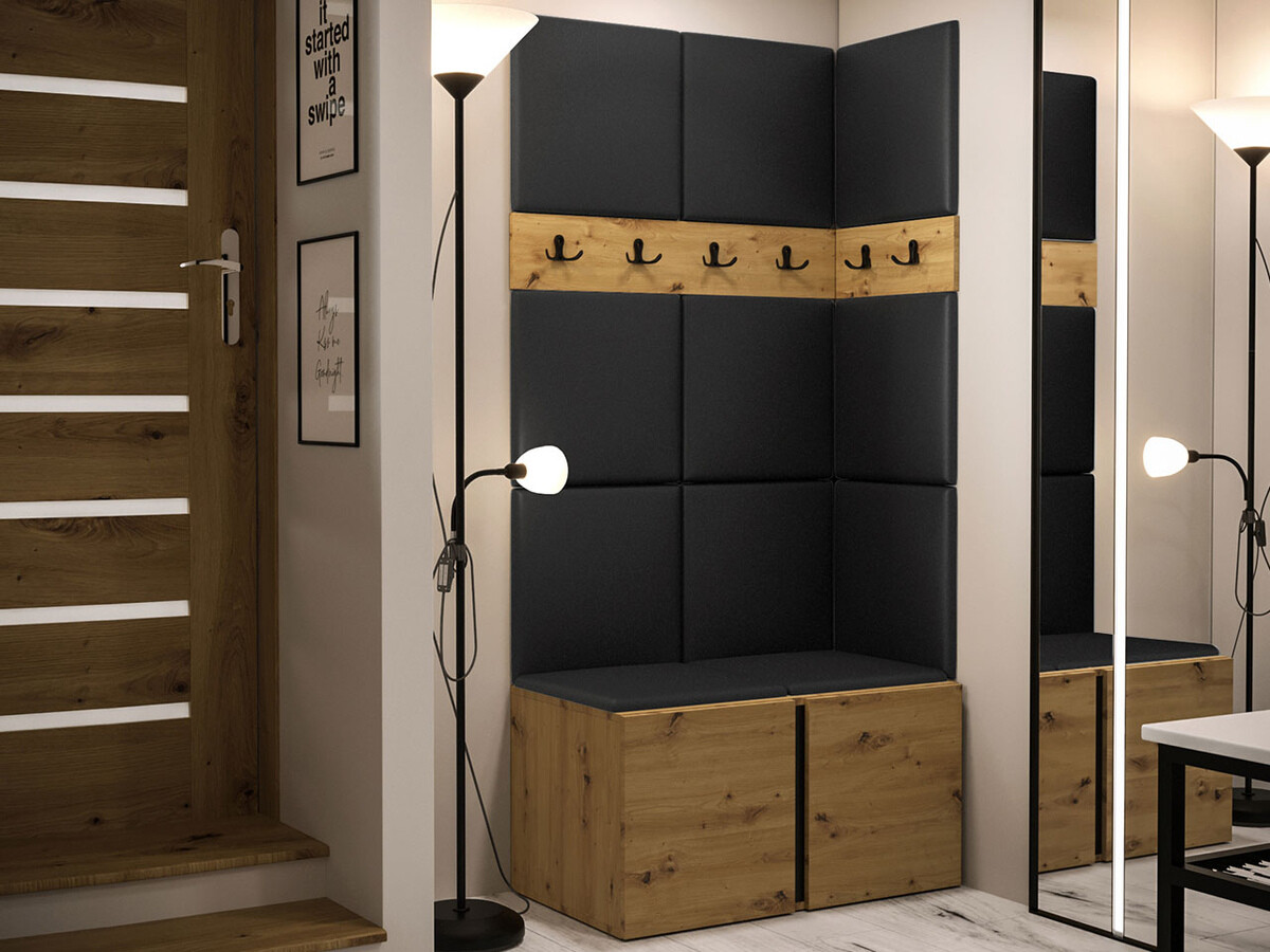 Set za hodnik Hartford 264 (Zanatski hrast)