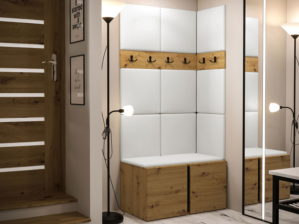 Set za hodnik Hartford 264 (Zanatski hrast)