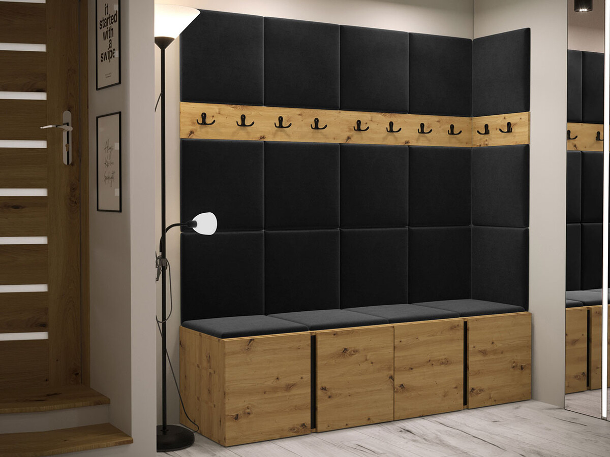 Set za hodnik Hartford 265 (Zanatski hrast)