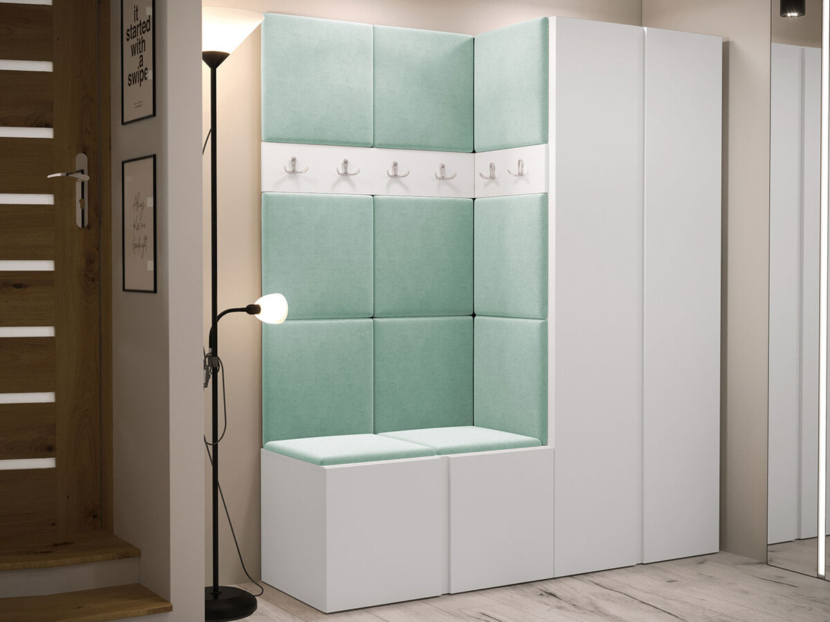 Set za hodnik Hartford 266 (Belo)