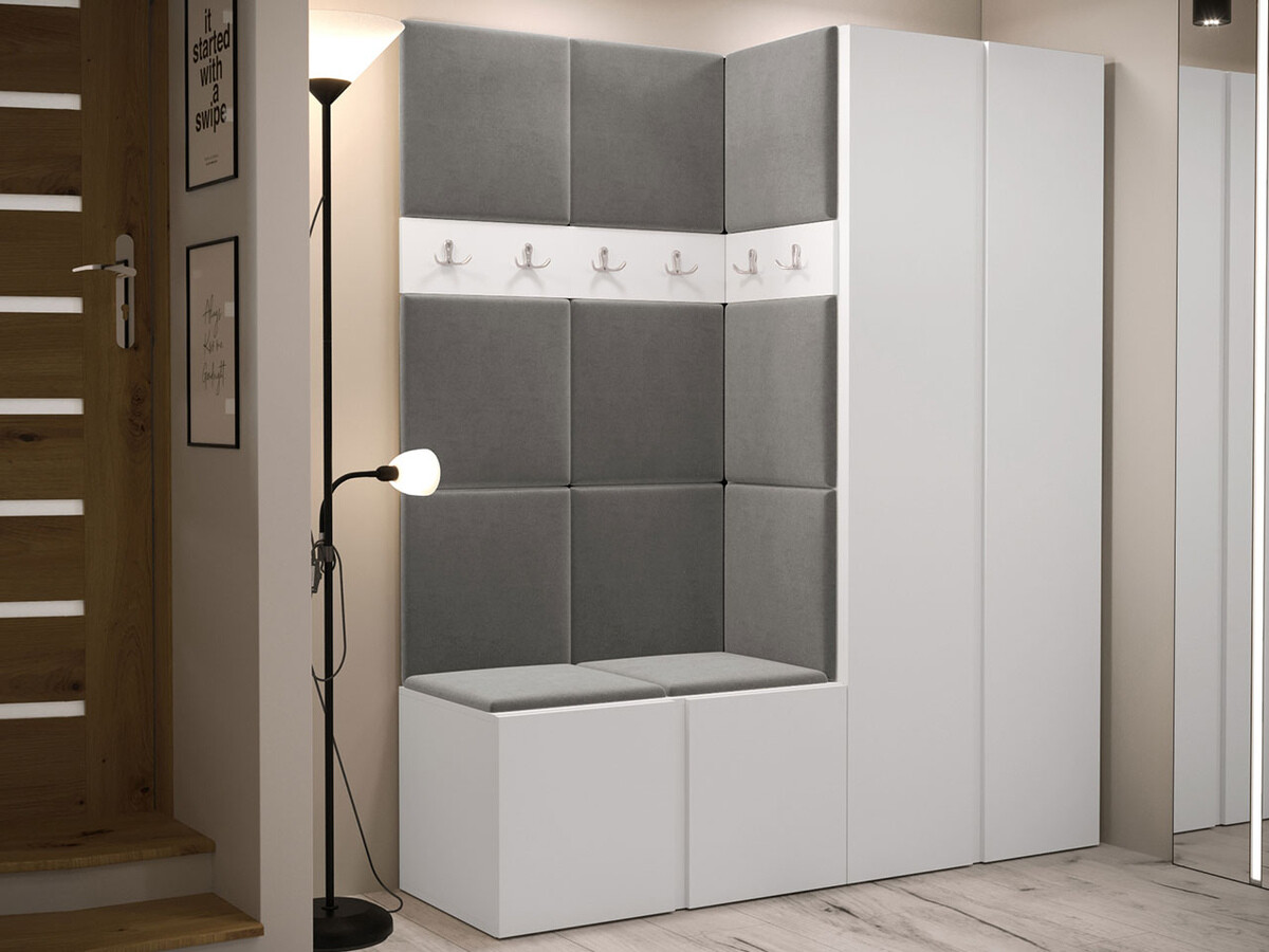 Set za hodnik Hartford 266 (Belo)