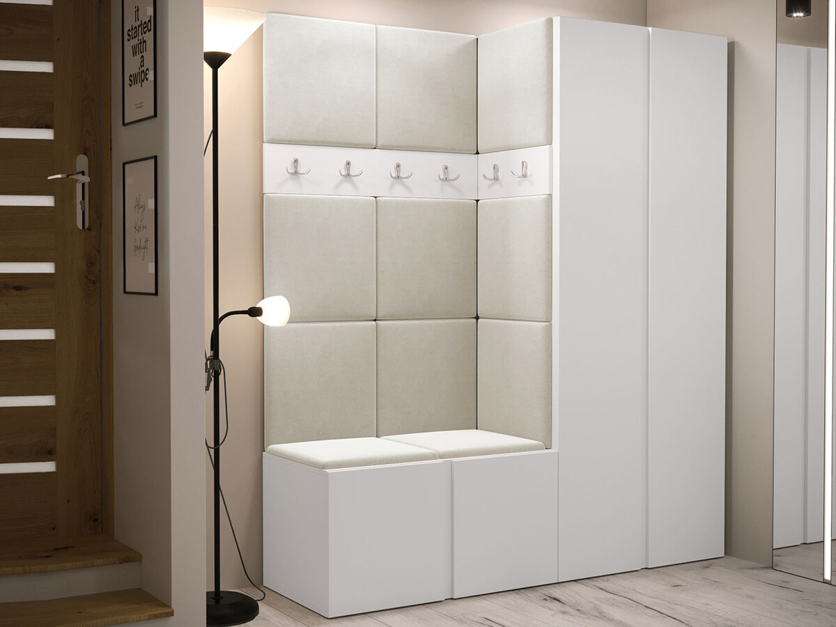 Set za hodnik Hartford 266 (Belo)