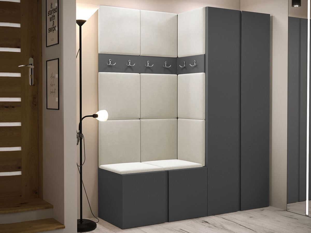 Set za hodnik Hartford 266 (Graphite)