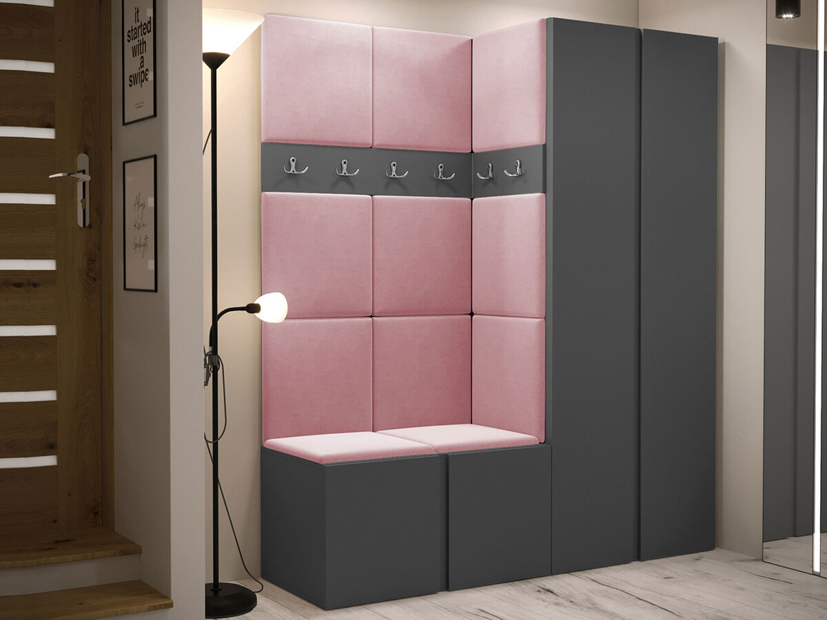 Set za hodnik Hartford 266 (Graphite)