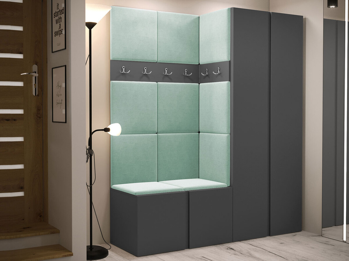 Set za hodnik Hartford 266 (Graphite)