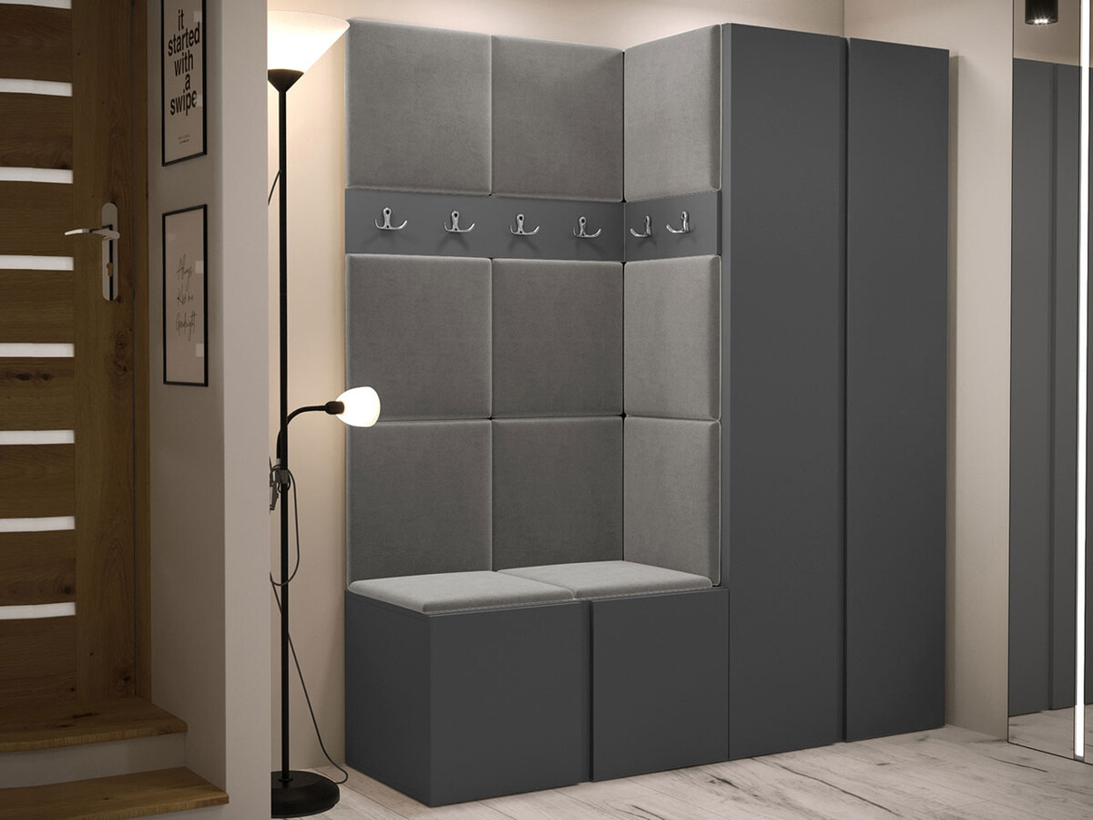 Set za hodnik Hartford 266 (Graphite)