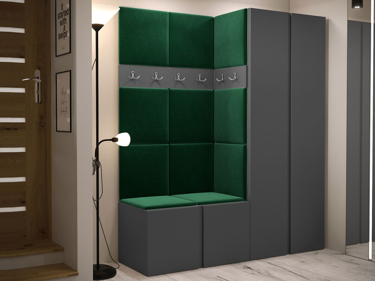 Set za hodnik Hartford 266 (Graphite)