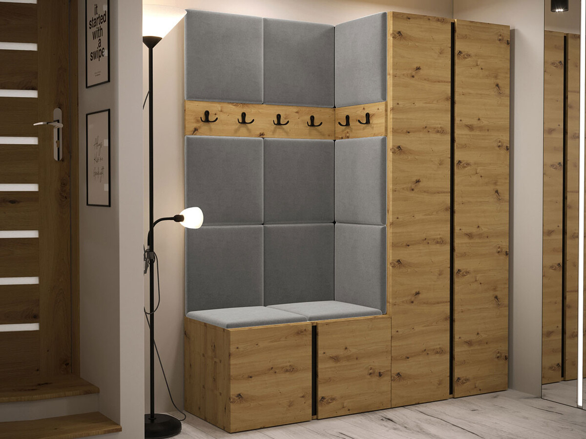 Set za hodnik Hartford 266 (Zanatski hrast)