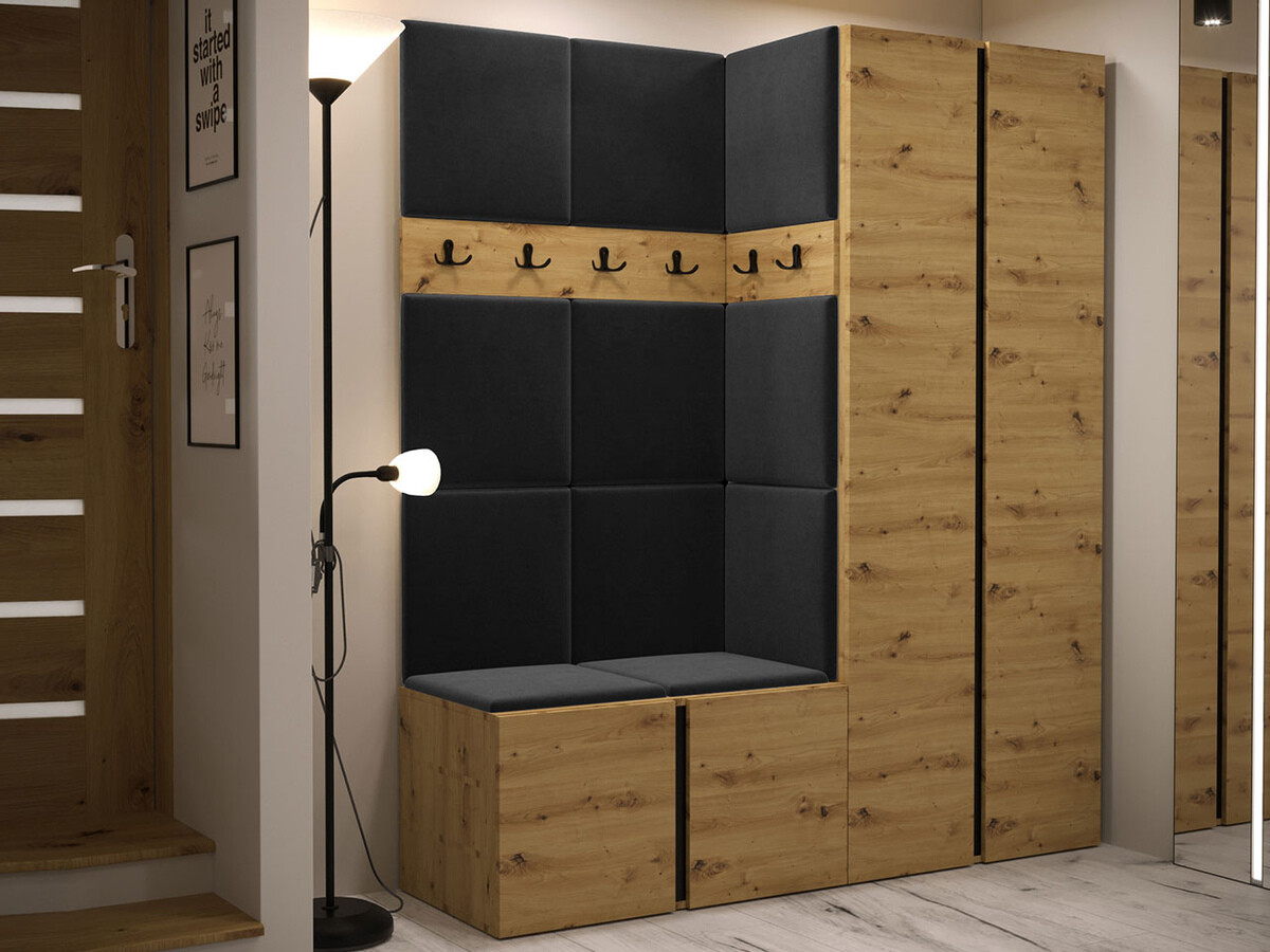 Set za hodnik Hartford 266 (Zanatski hrast)