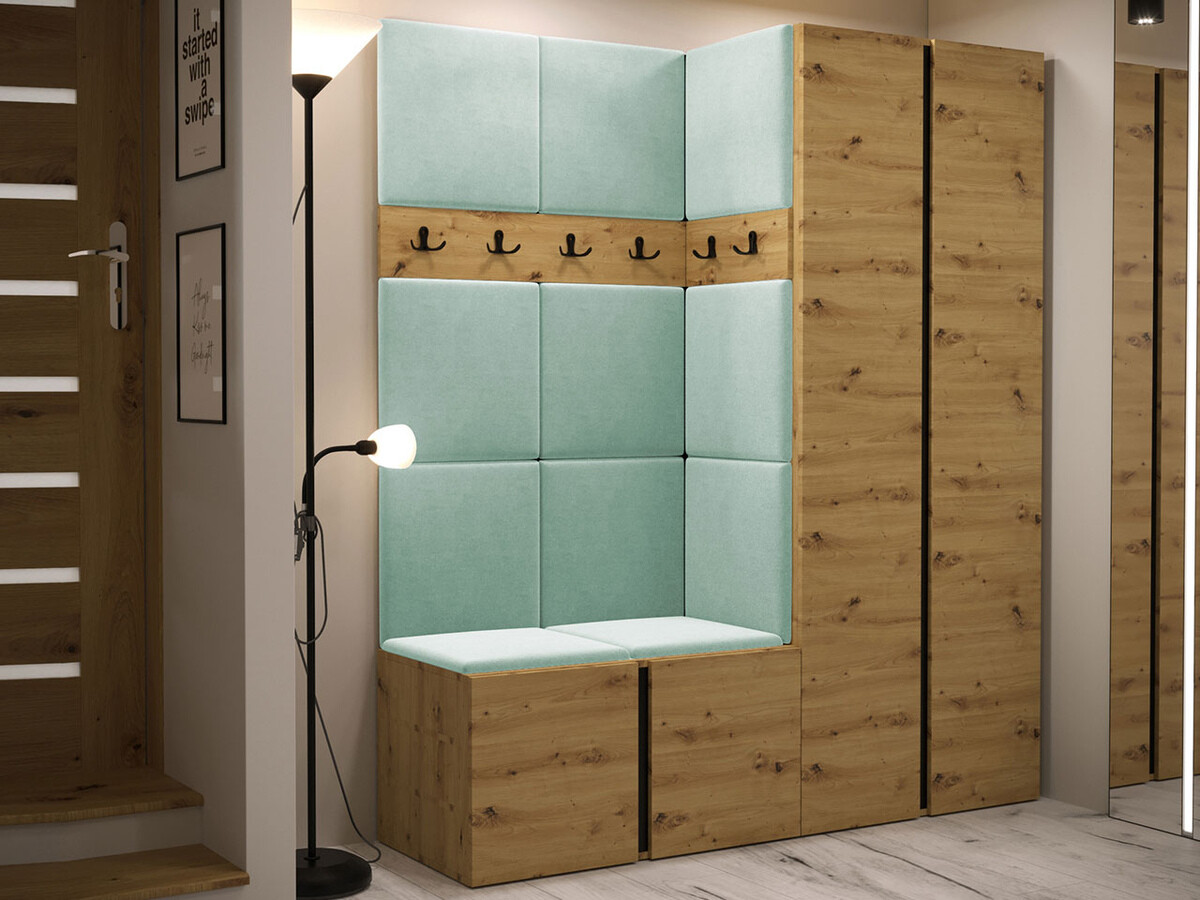 Set za hodnik Hartford 266 (Zanatski hrast)