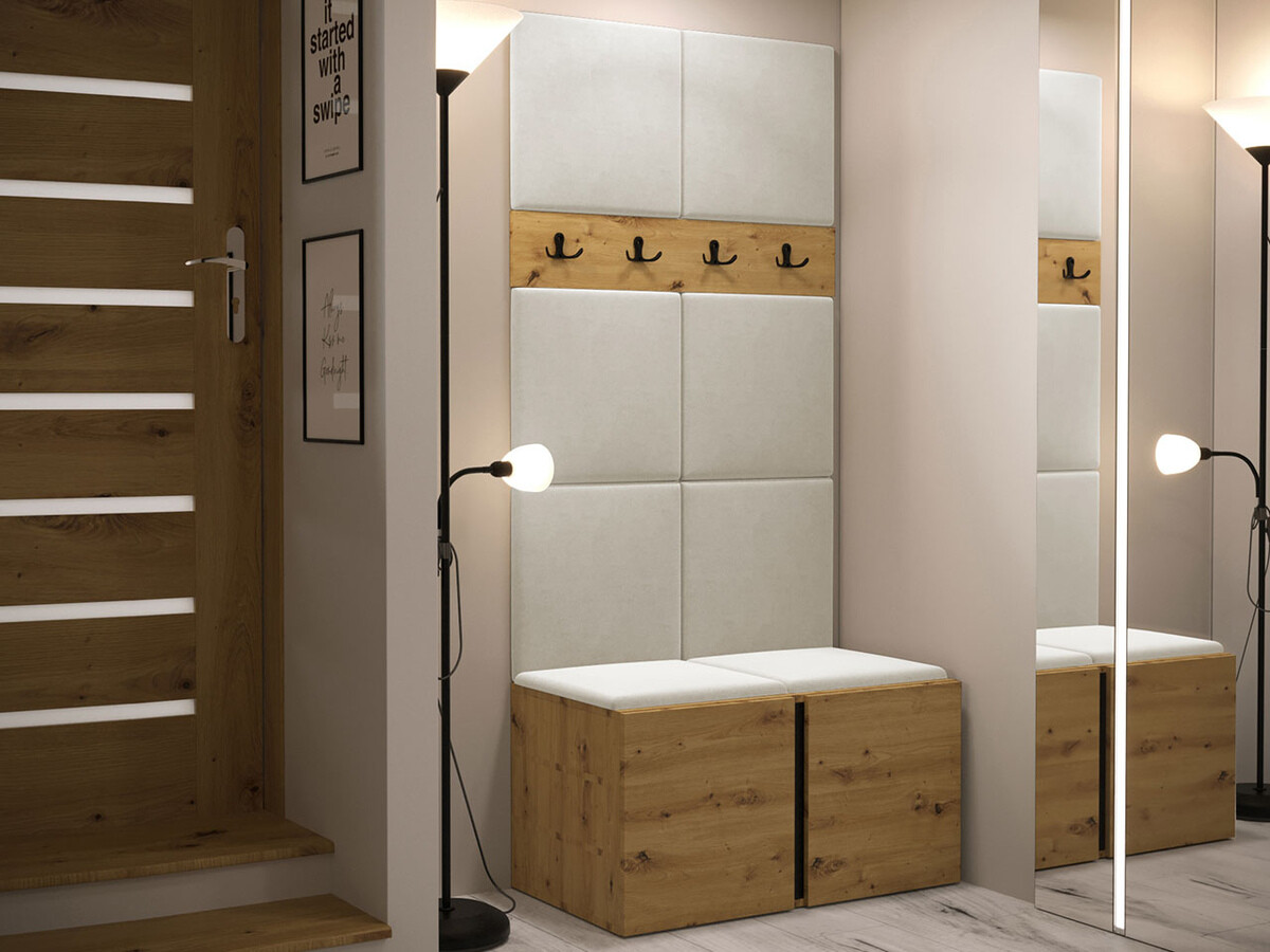 Set za hodnik Hartford 267 (Zanatski hrast)