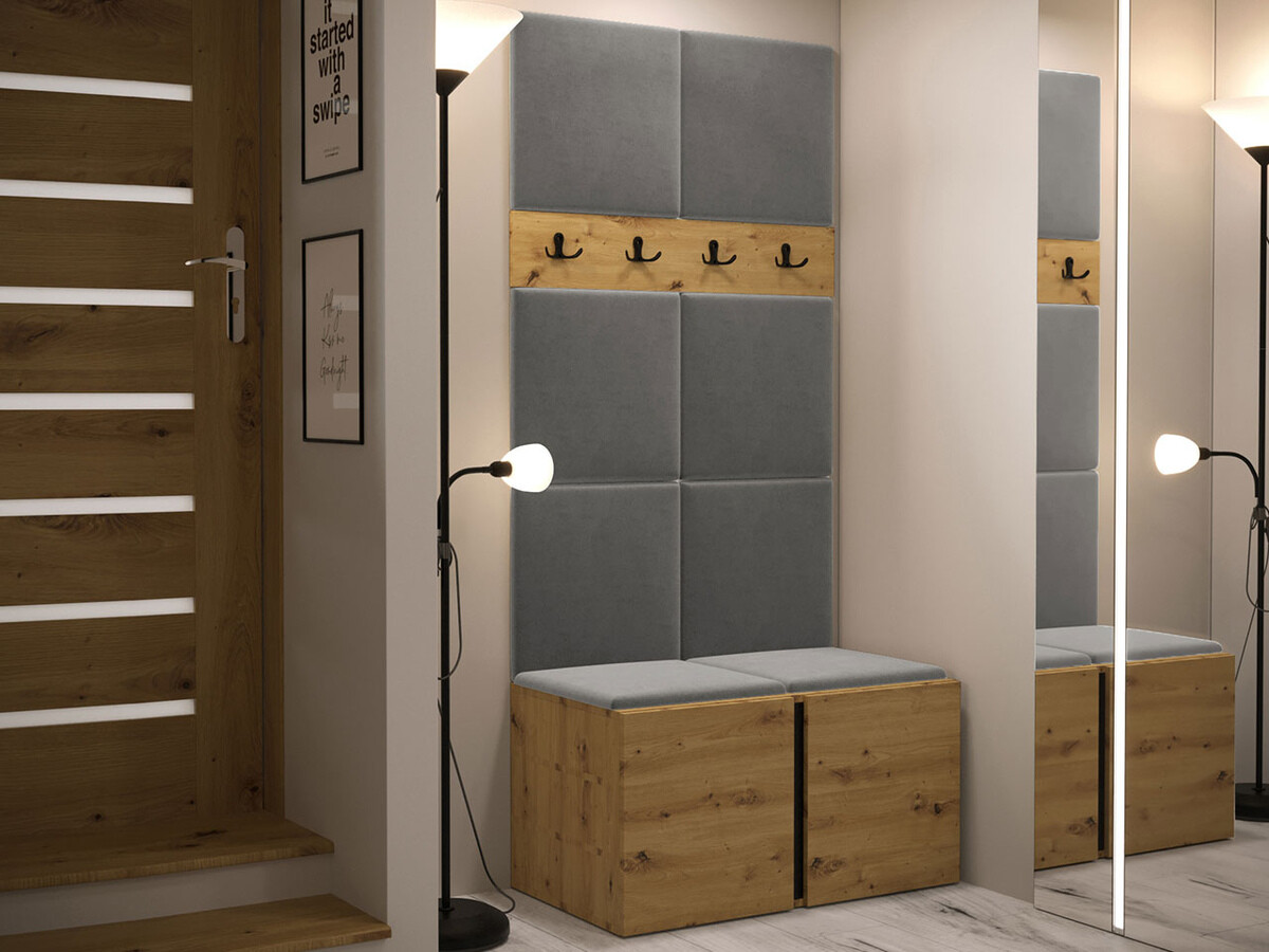 Set za hodnik Hartford 267 (Zanatski hrast)