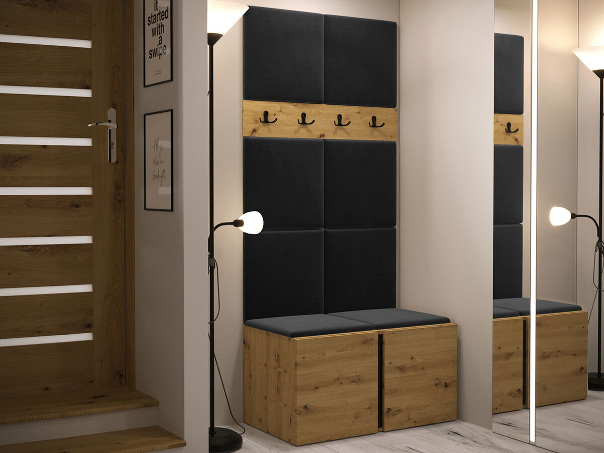 Set za hodnik Hartford 267 (Zanatski hrast)