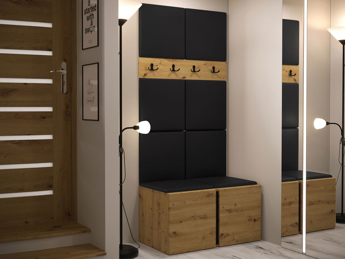 Set za hodnik Hartford 267 (Zanatski hrast)