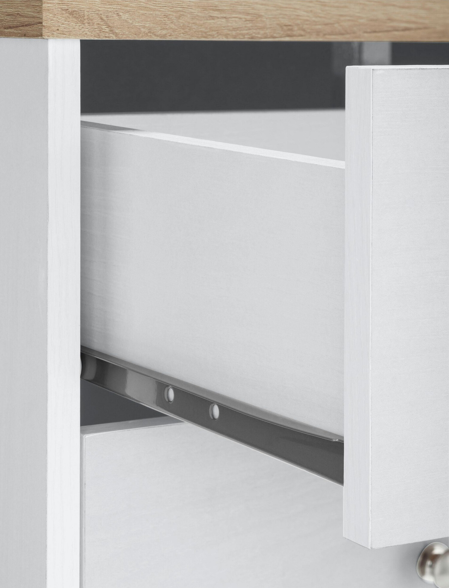 Komoda Cirtene 105 (Belo + Hrast)