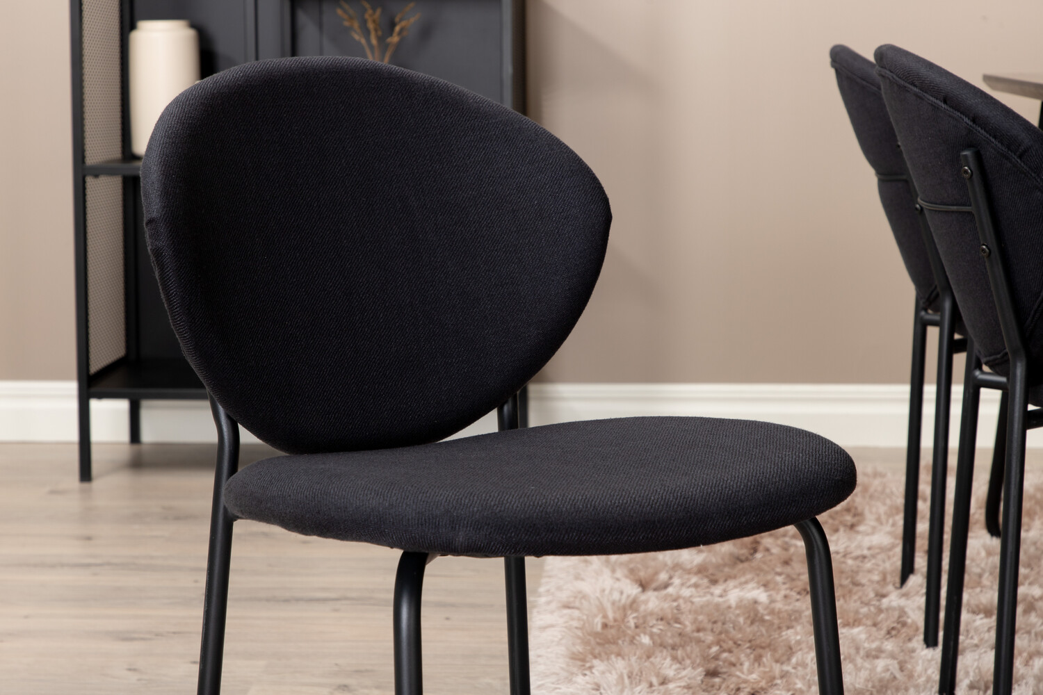 Trpezarijski set Dallas 3040 (Crno)