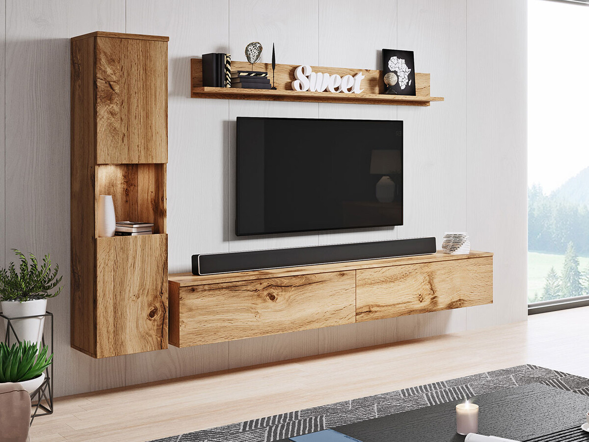 Set za dnevnu sobu Sarasota 130 (Hrast Votan)