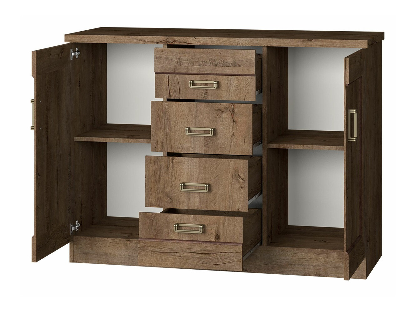 Komoda Lircava 104 (Храст лефкас)