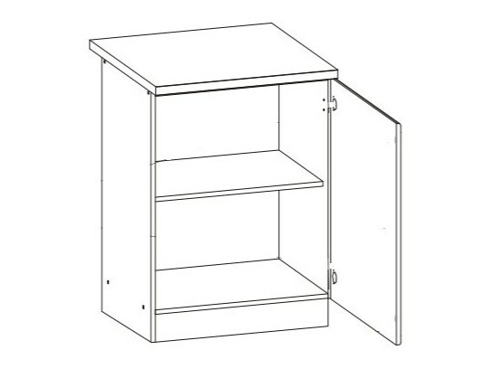 Modularni ormar sa vratima Eli Light 103